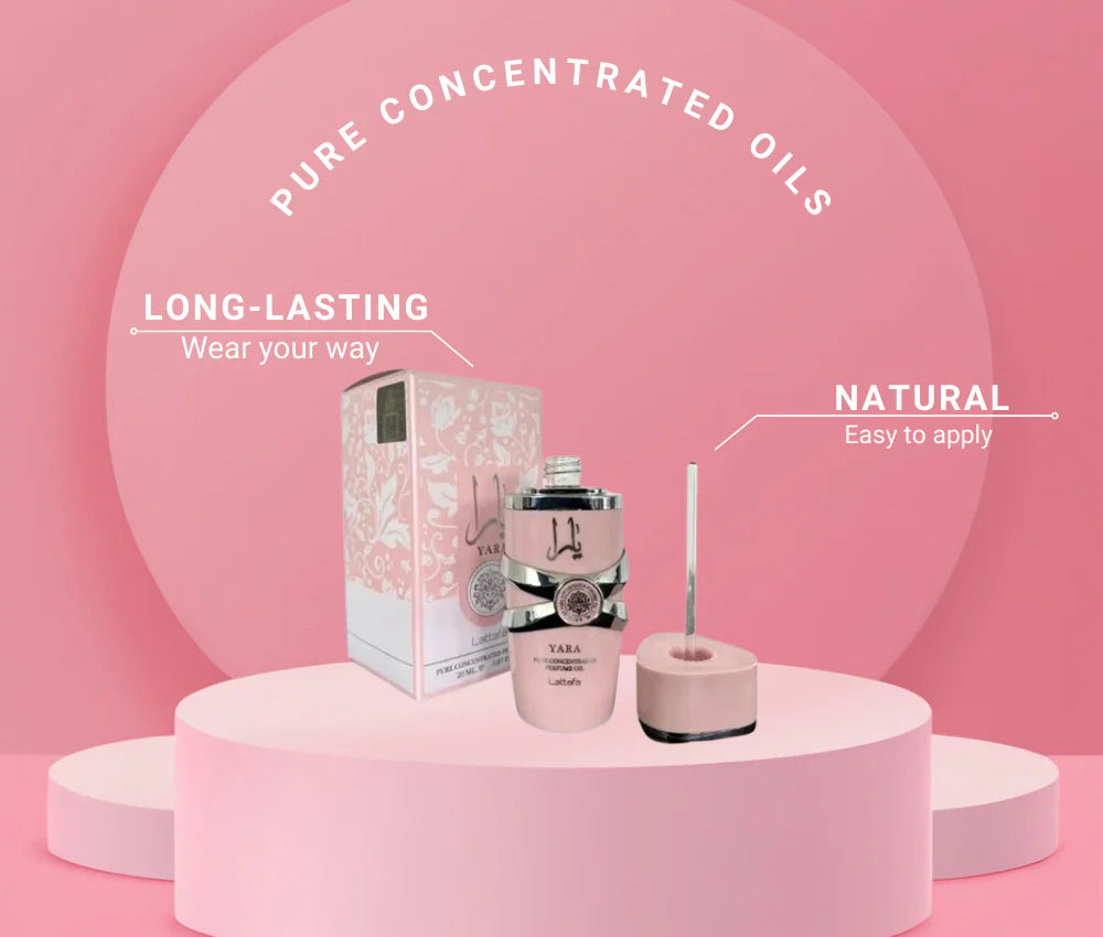 Yara Original Pink Pure Concentrated Perfume Oil 20ml