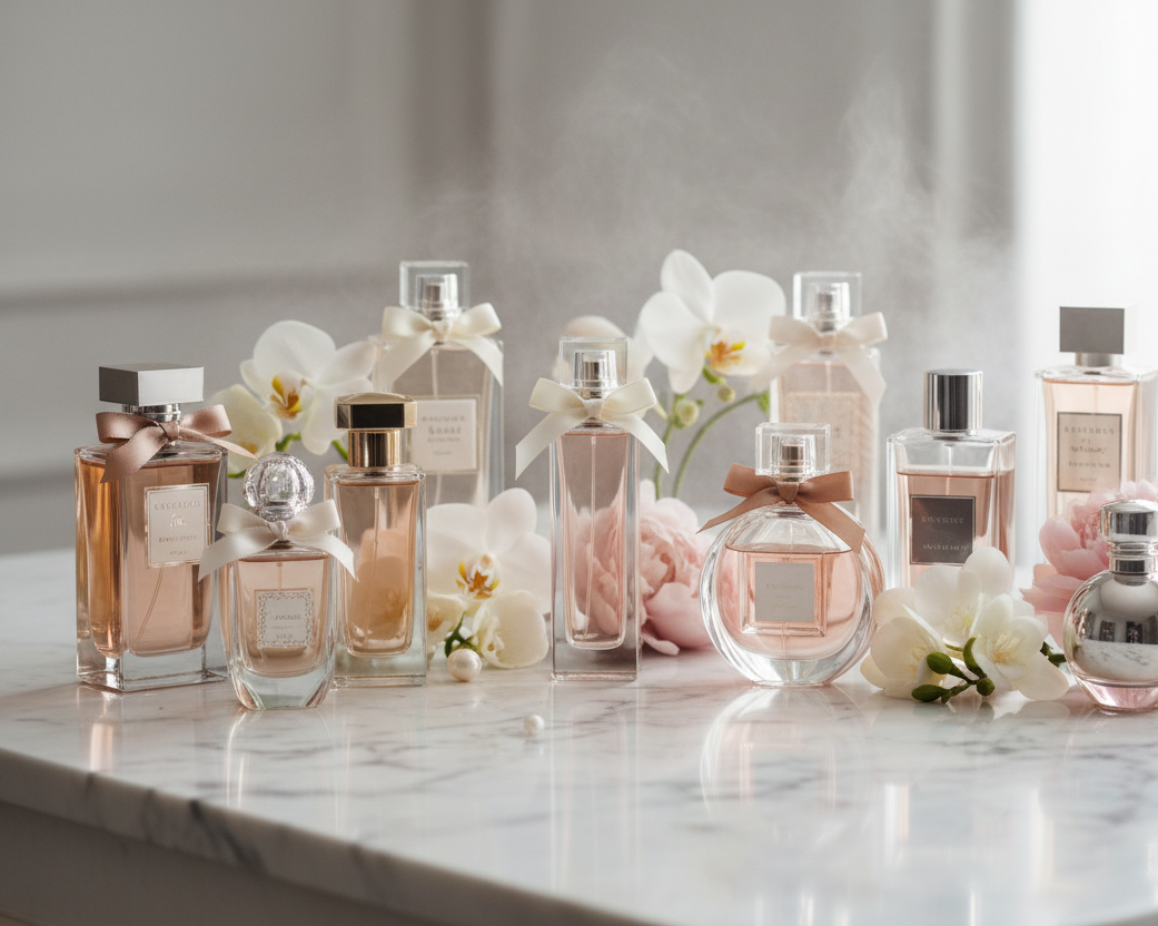 Generate an image about perfume brands